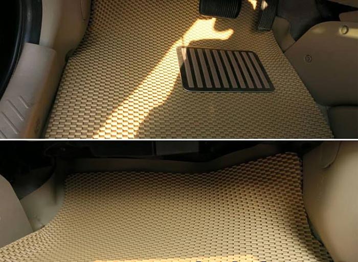 thảm lót sàn 3D hay còn được gọi là thảm cao su Trung Quốc